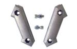Two Side 45 Degree Aluminum Tubing Joints Slivery Anodic Oxidation Treatment