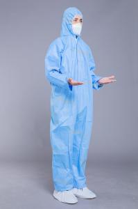 Wholesale SMS materials 35gsm Medical Disposable Coveralls from china suppliers
