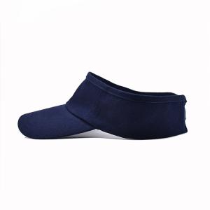 Wholesale 7.5 Inches Sun Visor Cap Ultraviolet-Proof With Curved Brim For Outdoor Sports from china suppliers