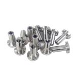 Deburring Process CNC Lathe Parts CNC Machining Custom Aluminum Parts