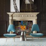 Hotel Design Maxime Lounge Chair Fab In Glamorous Boudoir Or Living Room