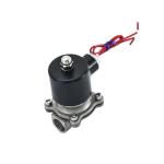 1/4 Inch NPT Stainless Steel Electric Solenoid Valve Full Bore for Customized