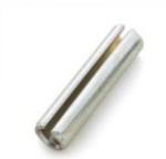 Galvanized Steel Metal Dowel Pins Black Zinc Plated 65Mn Slotted Spring Pins