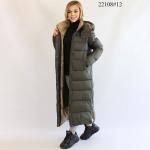 FODARLLOY 2022 High End Winter Puffer Jacket Ladies Warm Hooded Cotton-padded
