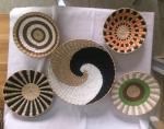 Natural High Quality Wholesale Seagrass Wicker Wall Baskets Wall Plates Hanging