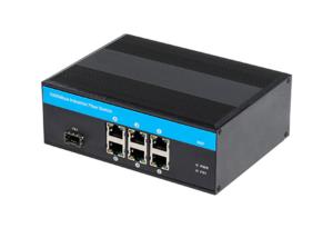 Wholesale 1 SFP Fiber And 6 Industrial Ethernet Port Fiber Switch 10/100/1000Mbps from china suppliers