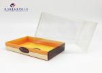 Clear PVC / PET Cover Custom Plastic Box Packaging Light Weignt Display Paper