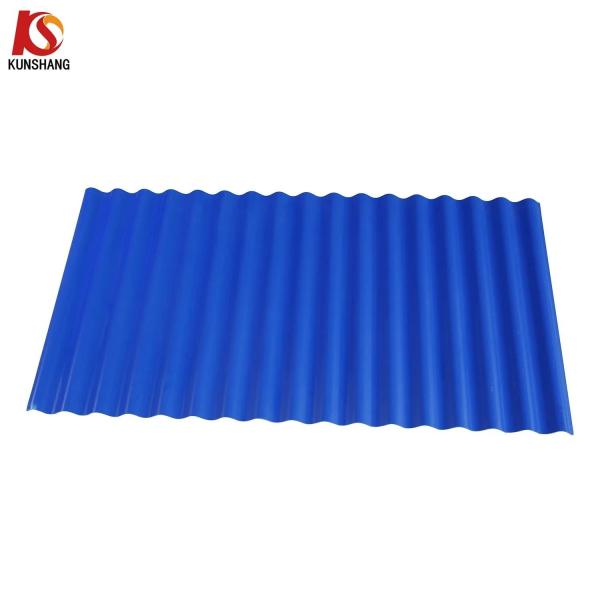 Supply Tejas PVC Wave Roof Tile Anti-Corrosion Wave Type UPVC Roofing Sheet with
