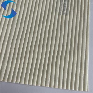 Wholesale Sustainable PVC Leather Fabric Sofa Stain Resistant Durable Three Dimensional Bar Pattern Faux Leather For Home Deco from china suppliers