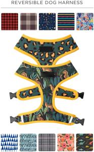 Wholesale Walking Halter Nylon Dog Harness Comfortable Fabrics For Small Medium Large XL Dogs from china suppliers