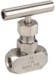 1/8" To 3/4" Female Threaded Needle Valve 6000PSI Water Needle Valves