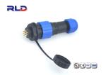 Industrial Threaded Female SP1310 IP68 Waterproof Connector