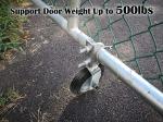 6inch Hot Galvanized Gate Wheel for Heavy Duty Sliding Gates in Outdoors