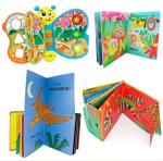 8'' X 8'' Custom Magnetic Bookmarks , Hardcover Board Children Story Books