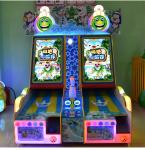 Coin Operated Bowling Game Machine Wood Material With 12 Months Warranty