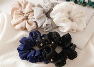 Wholesale Stars Chiffon large colon headdress Ins women girls sweet plate release circle Korea scrunchie wholesale from china suppliers