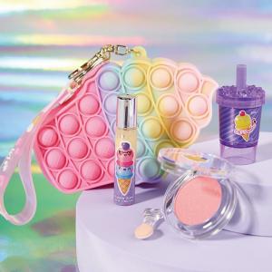 China Compact Children Makeup Set Toy Sweetie Pop It Purse Lovely Make Up Kit on sale