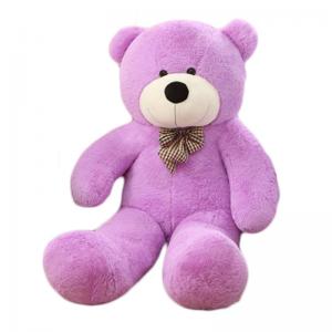 China 1.2m Purple Big Teddy Bear Doll Wedding Birthday Present on sale