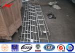 Aws D1.1 Welding Distribution Steel Tubular Electric Pole 11m 350kg