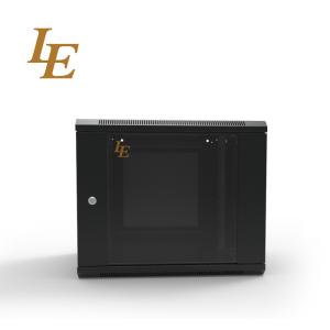Wholesale 4U -18U Wall Server Cabinet With Small Round Lock Glass Door Disassembled CE / ISO from china suppliers
