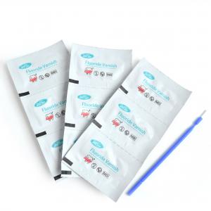 China White Color 0.4ml Sodium Fluoride Varnish With 5% Sodium For Dental on sale