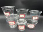 PLA 1 Oz Condiment Cups With Lids Degradable Printable Transparent
