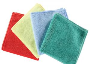 Wholesale Yellow Microfiber Terry Cloth Magic Window Cleaning Cloth For Vehicles from china suppliers