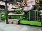 Used Jenbacher Gas Generator With 6 Series 4 Series And 3 Series 1000 Kw To