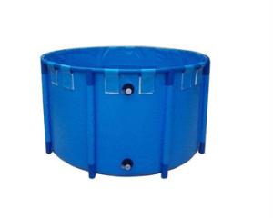 Wholesale 5000 Liters 0.9mm PVC Tarpaulin Collapsible Fish Tank Fish Pond Plastic Tank Diy Fish Pond from china suppliers