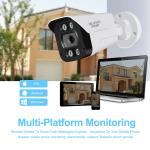 Indoor HD Night Vision PoE IP Camera Consumption Outdoor Waterproof Design