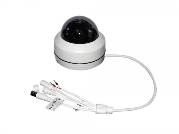 Quality Top Selling LED Dome CCTV Security Surveillance Cameras for House Store etc. With Red Flashing Light for sale