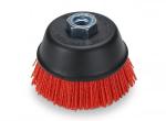 Deburring Black Color Cup Body 4 Inch Nylon Cup Brushes for Light Stock Removal
