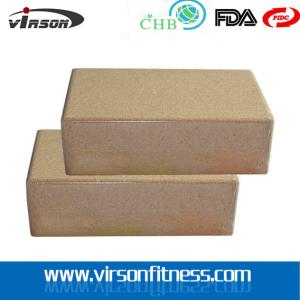 Wholesale wholesale high-quality cork yoga block embossed for exercise from china suppliers