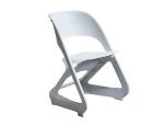 Nordic plastic chair household backrest adult dining chair lazy man creative