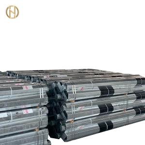 Wholesale Low Voltage Tubular Galvanized Steel Pole 11m Length Black Painting Color from china suppliers
