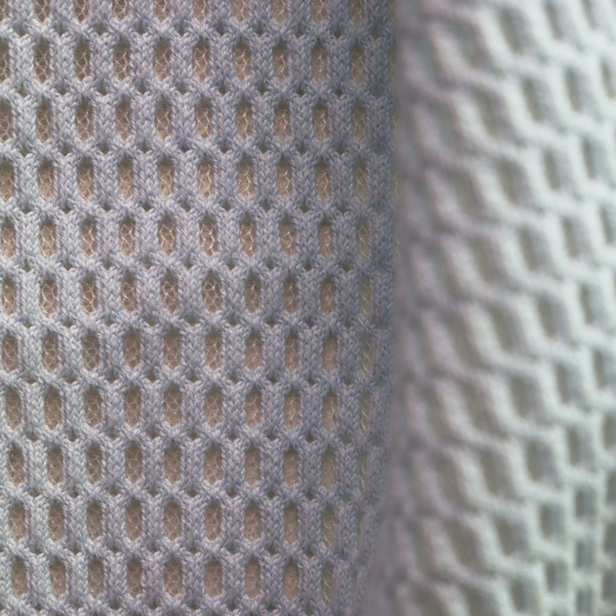 Cotton Airmesh 3d Space Fabric 2mm Knitted Breathable Mesh Fabric For Blankets Throws