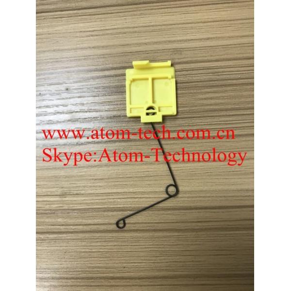 ATM Machine ATM spare parts ATM parts 445-0592521 NCR Cassette Door Shutter Right, Yellow with Spring 4450592521