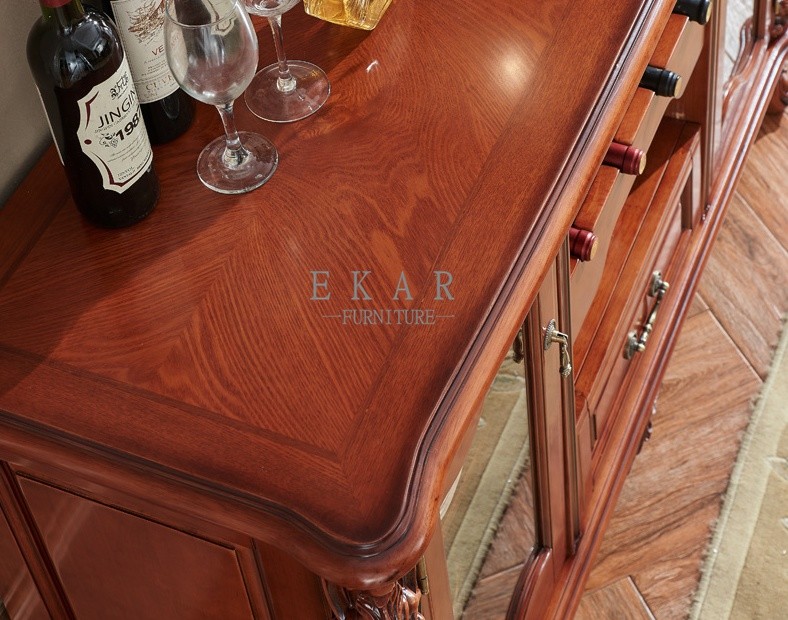 Antique Drawer Cabinet Oak Sideboard