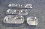 Wholesale updated 1-4 compartments sauce dish set tableware food grade 304