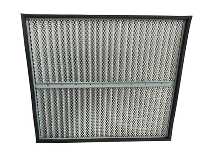 0.3um Polyester Air Purifier Pre Filter With Wire Mesh Galvanized Frame