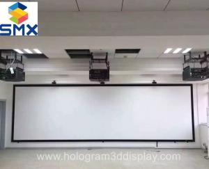 Wholesale Large 4K 3D Cinema Screens Silver 3D Projection Screen with Silver Painting from china suppliers