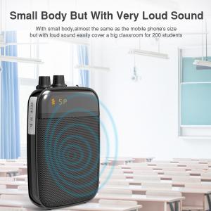 China Ultralight Light Mini Portable Voice Amplifier LED Display Rechargeable Loudspeaker with FM for School, Super Market on sale