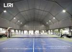 Aluminum PVC Polygon Marquee Sport Event Tents Mobile 18.5x36mm For Permanent