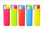 Plastic Gift Lighters Original Colored Disposable/Refillable Cricket Lighter and