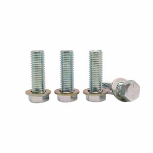 Wholesale Wholesale Environmental Protection Black Zinc External Hexagon Bolt Color Zinc Full Thread Hexagon Head Screw from china suppliers