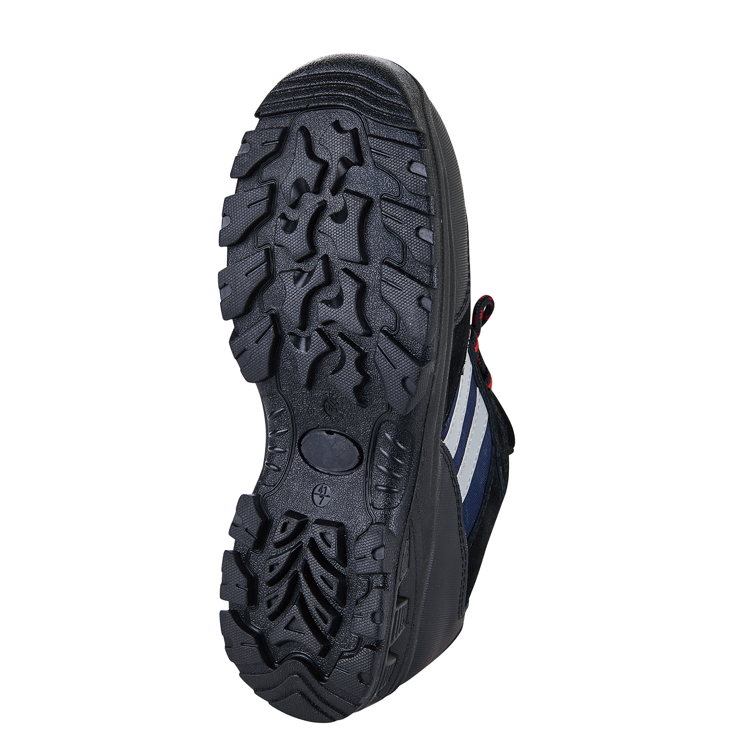 CE Certified Men's Working Safety Shoes UF-164 with Suede Leather Upper and Mesh Lining