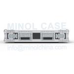 Universal 19inch 2U Rack Flight Case Amplifiers Road OEM Service