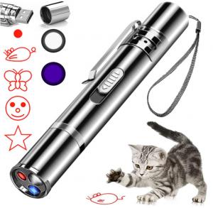 Wholesale Laser Red LED Light Pointer Cat Toy Electronic Interactive Cat Toys Best Cat Treat Puzzles from china suppliers