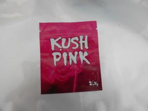 Wholesale Herbal Incense Zip Plastic Bags 2.5g Pink KUSH Blend Potpourri from china suppliers