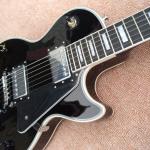 Custom LP electric guitar, Ebony fingerboard frets binding electric guitar with